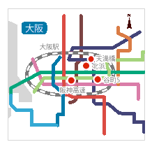 大阪 路線図