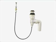 Washbasin Elbow-type pop-up